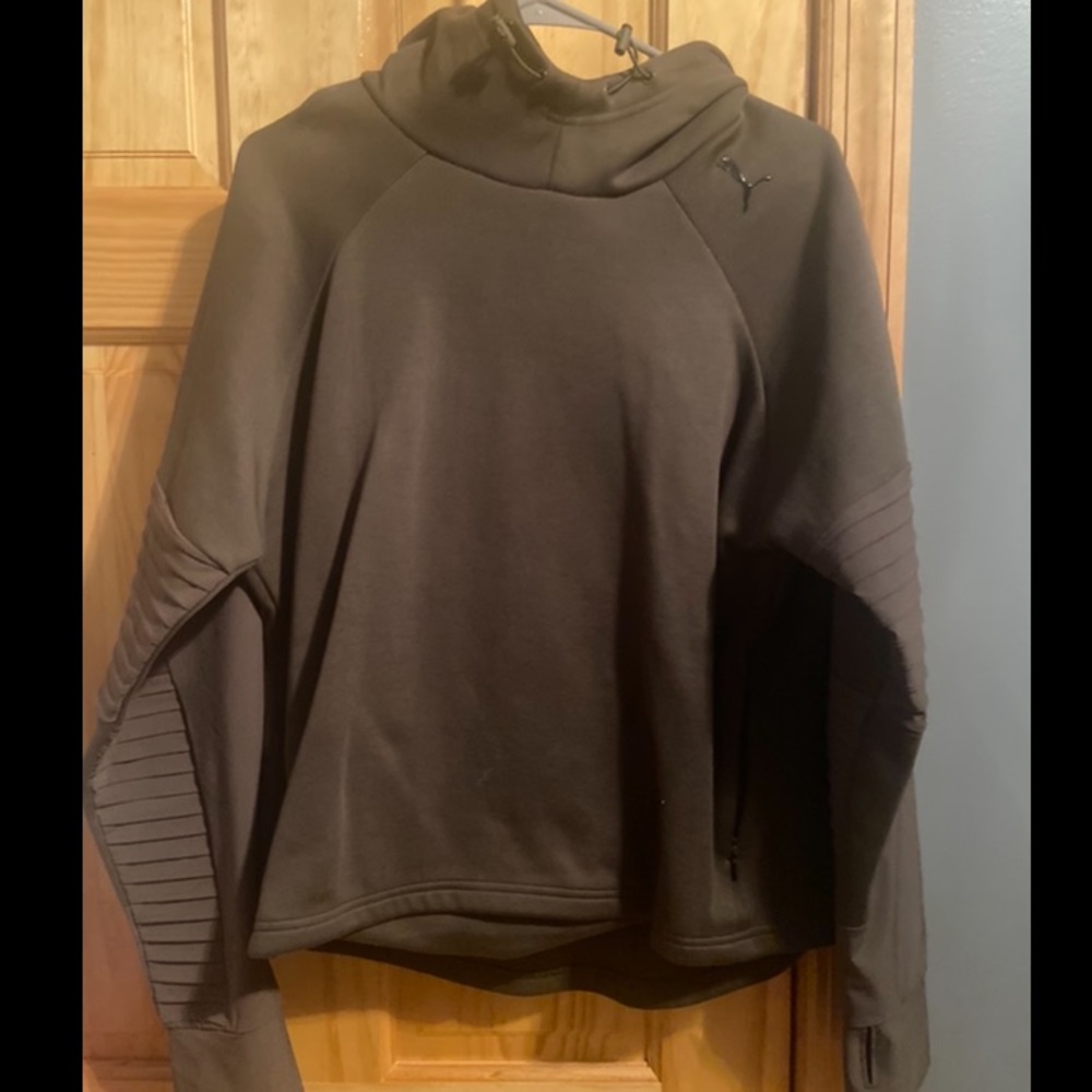PUMA Hoodie Olive Green